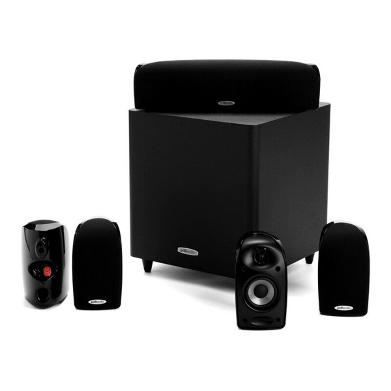 Polk Audio TL-1600 5.1 Speaker Kit 100W - Black - The Big Screen Store