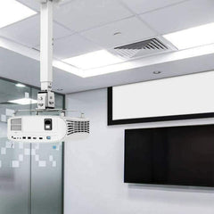 Projector Ceiling Mount - White - The Big Screen Store