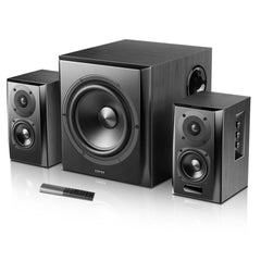 Edifier S351DB 2.1 Speakers and Subwoofer - Black - The Big Screen Store