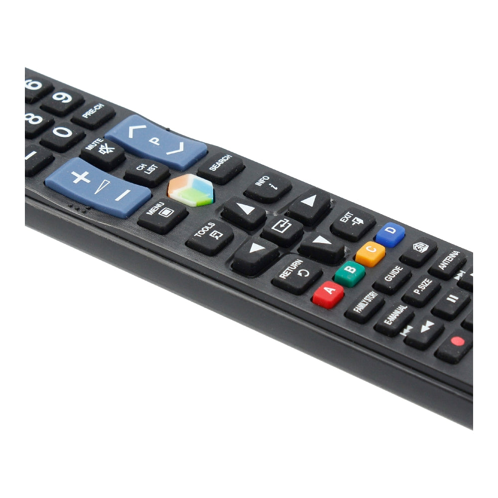 Big Screen Essentials: Samsung Compatible Universal Remote Control - Black - The Big Screen Store